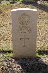 Ismailia War Memorial Cemetery - Scrivener, S